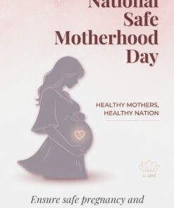 National Safe Motherhood Day India Awareness Social Media Design