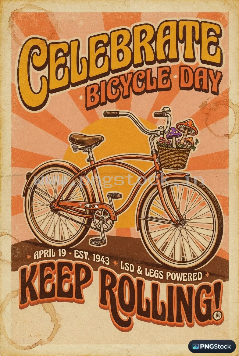 Bicycle Day Social Media Post Design Template Free Download for Modern Promotion