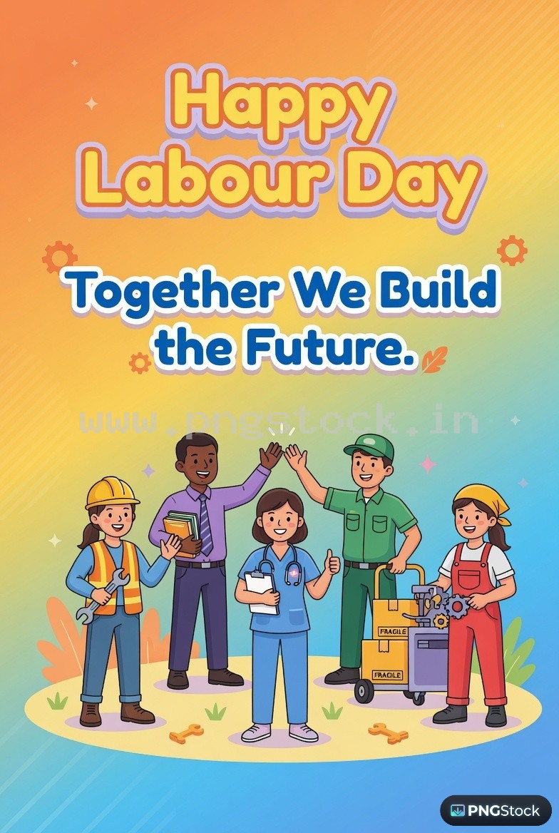 Labour Day Social Media Post Design Template Free Download for Workers Celebration Content