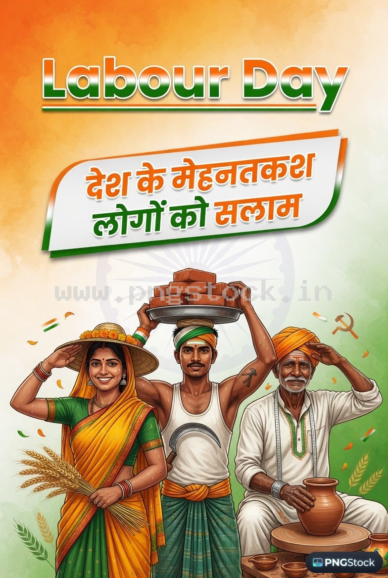 Labour Day Social Media Post Design Template Free Download for Workers Celebration Content