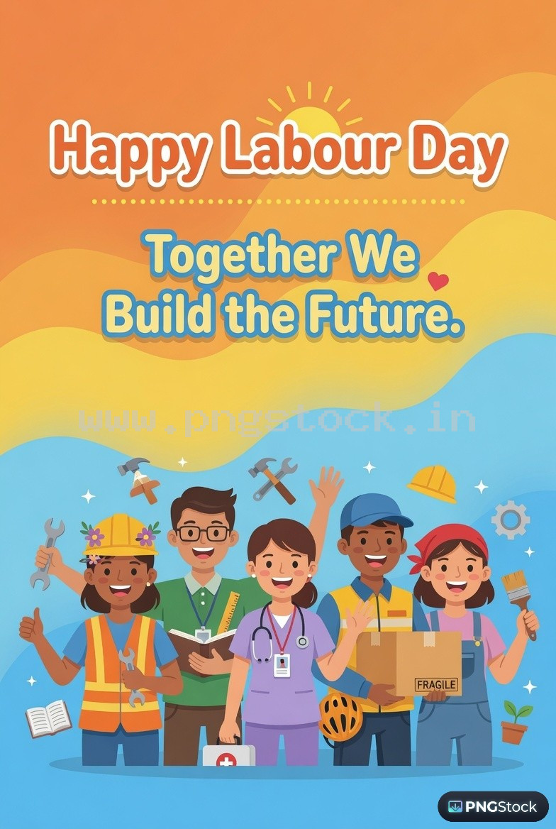 Labour Day Social Media Post Design Template Free Download for Workers Celebration Content