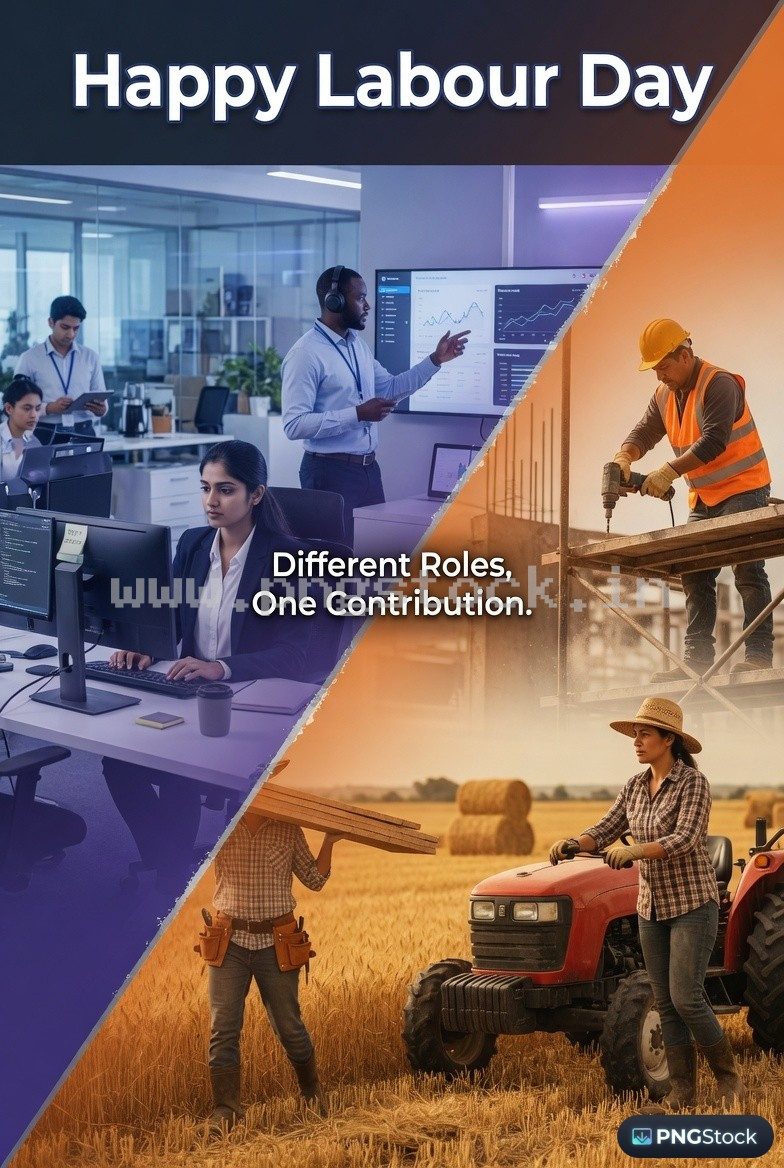 Labour Day Social Media Post Design Template Free Download for Workers Celebration Content