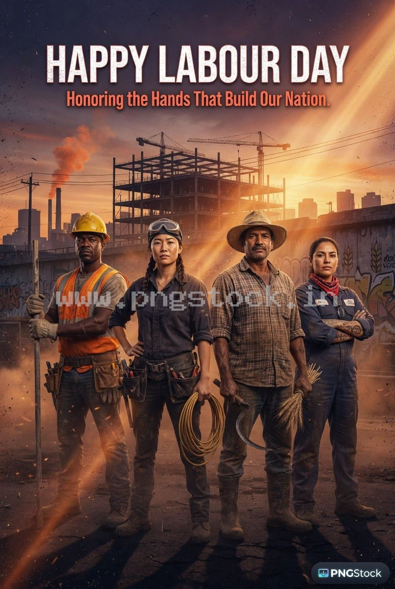 Labour Day Social Media Post Design Template Free Download for Workers Celebration Content