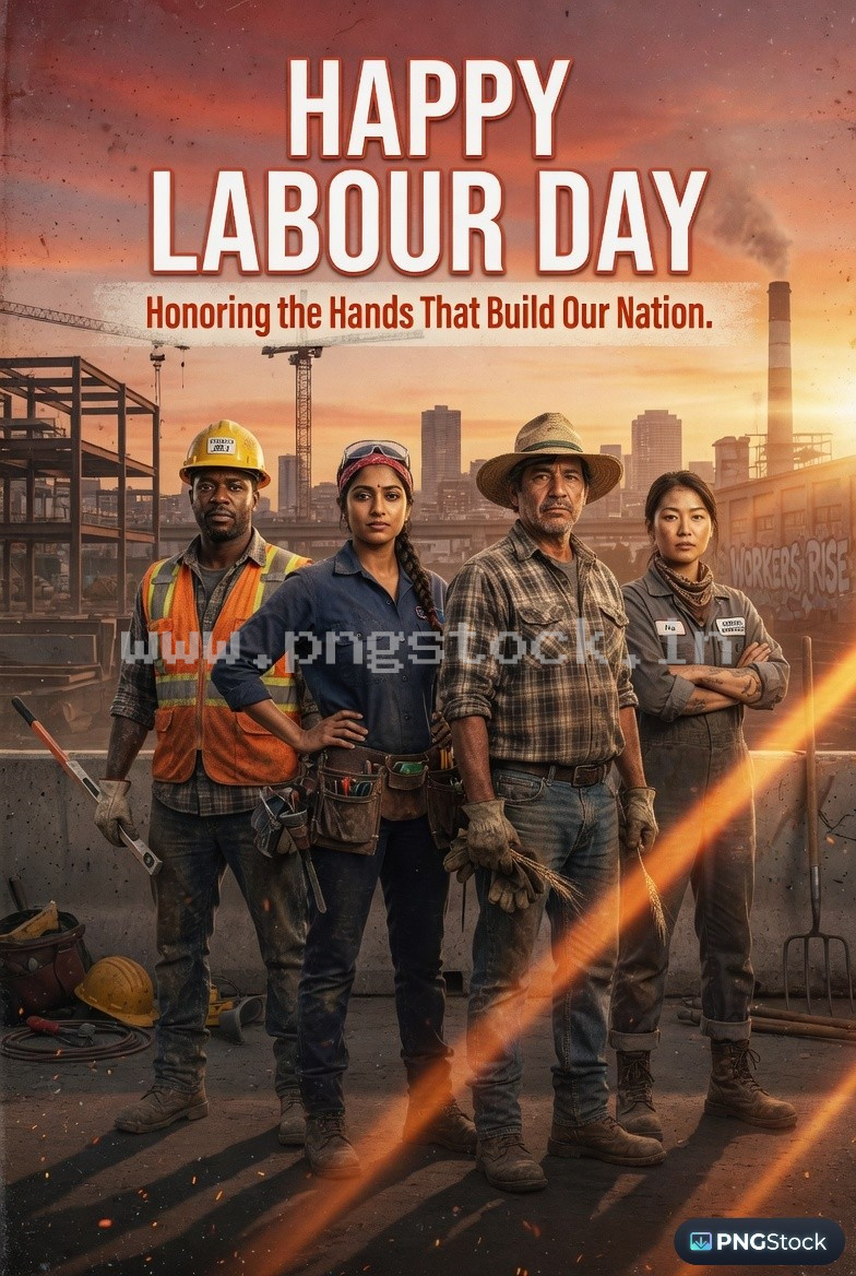 Labour Day Social Media Post Design Template Free Download for Workers Celebration Content