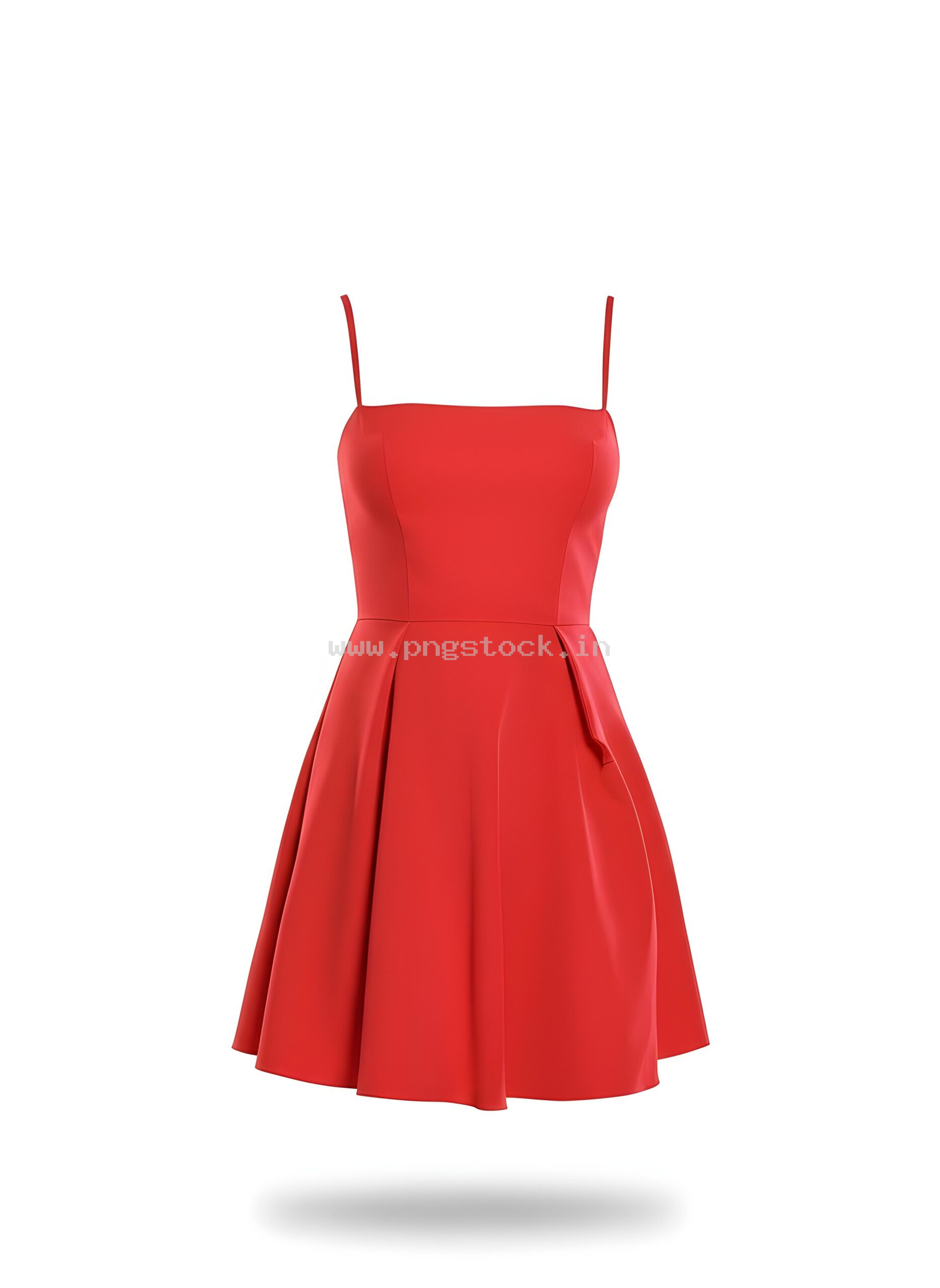 Beautiful Woman in Red Dress Fashion Portrait Free Image Download