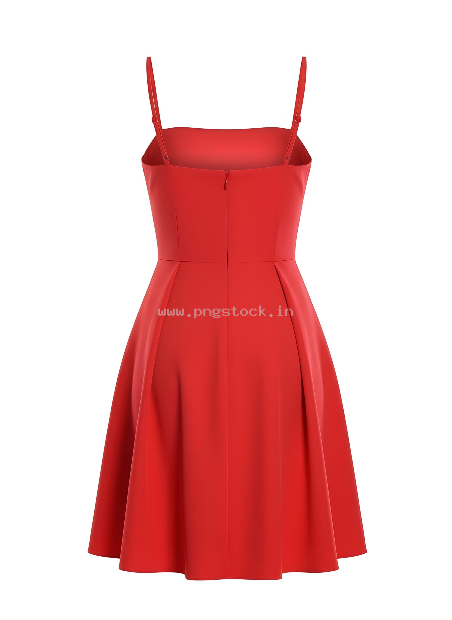 Beautiful Woman in Red Dress Fashion Portrait Free Image Download
