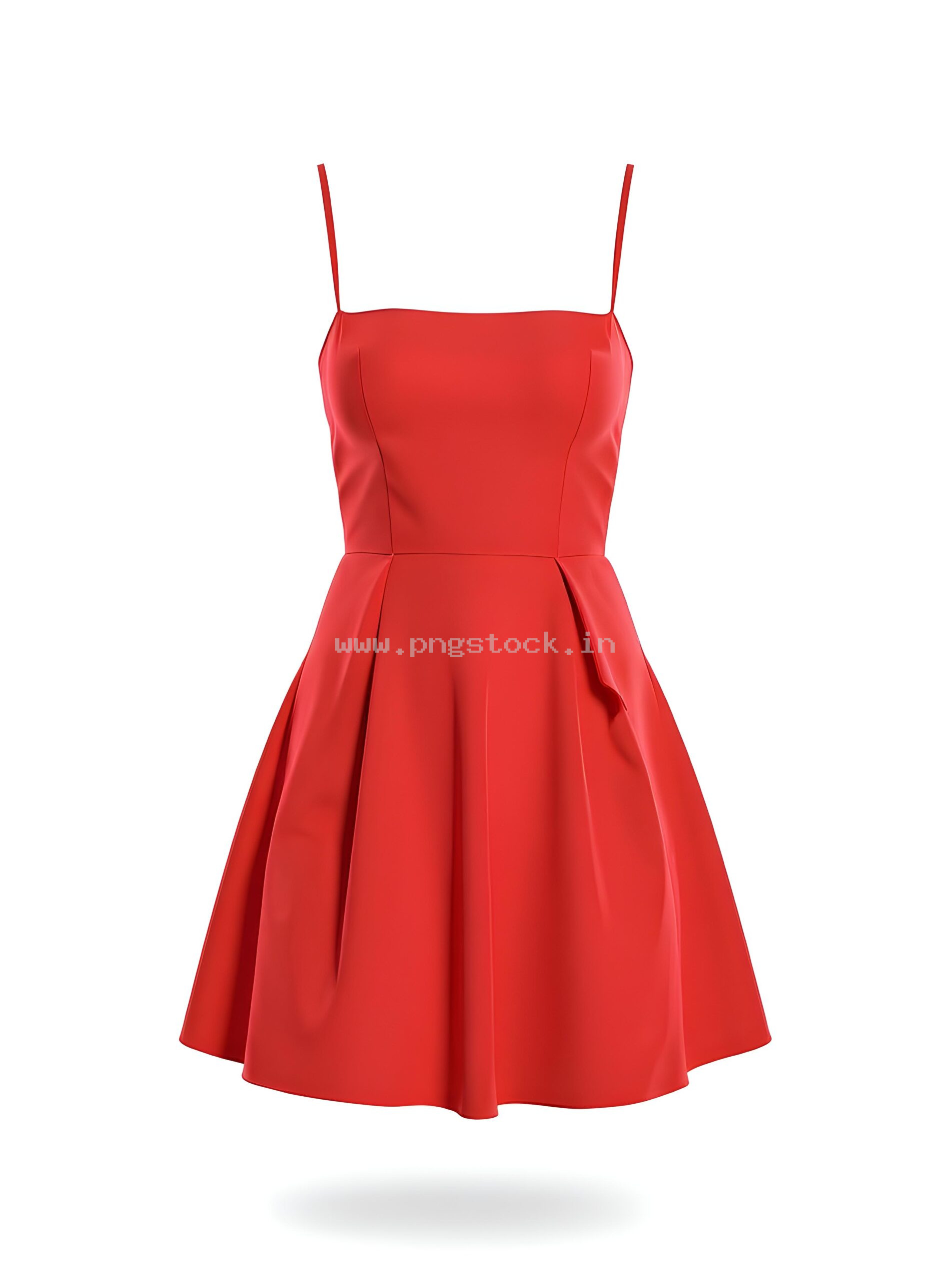 Beautiful Woman in Red Dress Fashion Portrait Free Image Download