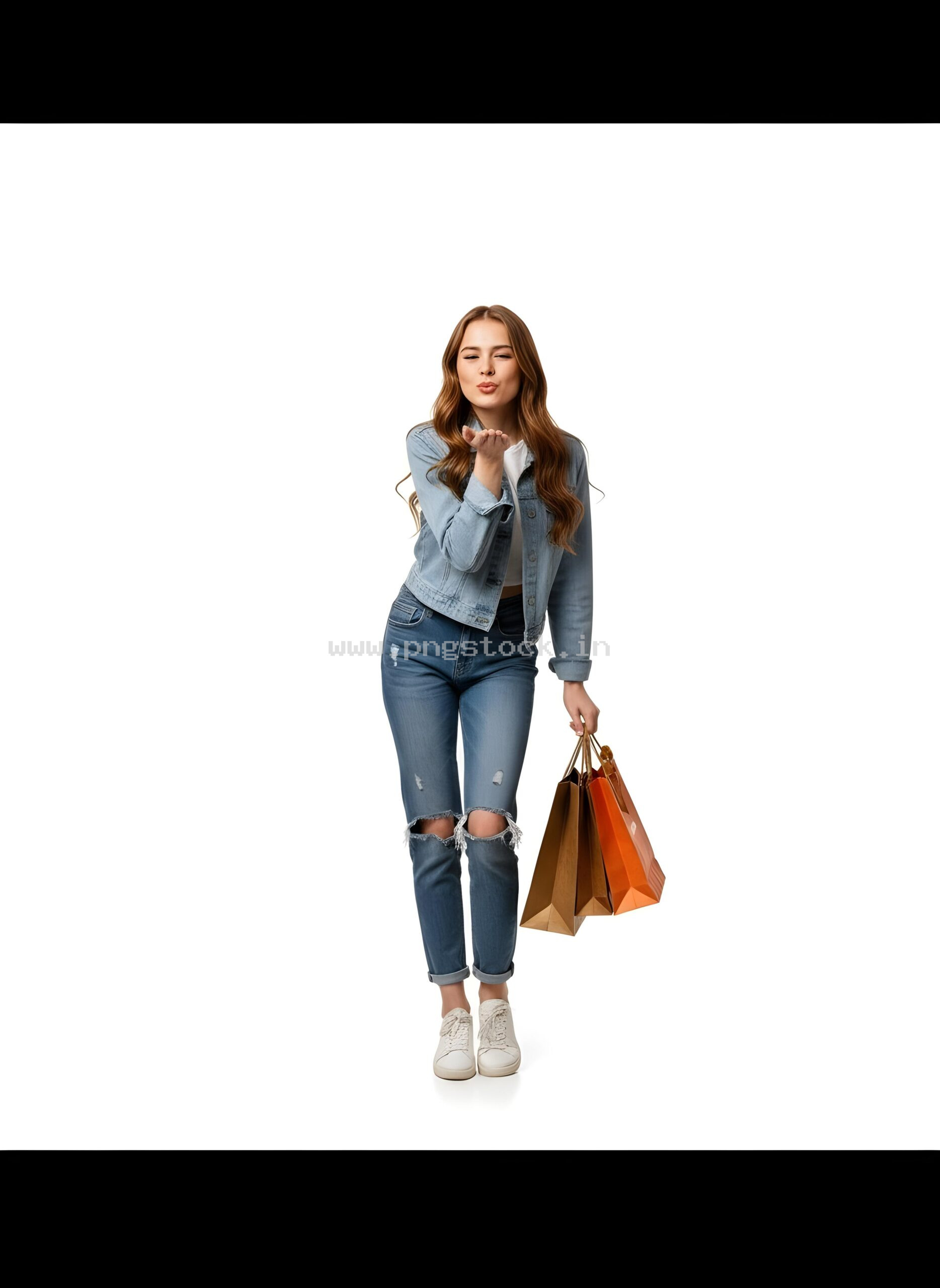 Beautiful Young Woman in Elegant Fancy Dress Showcasing Latest Fashion Style