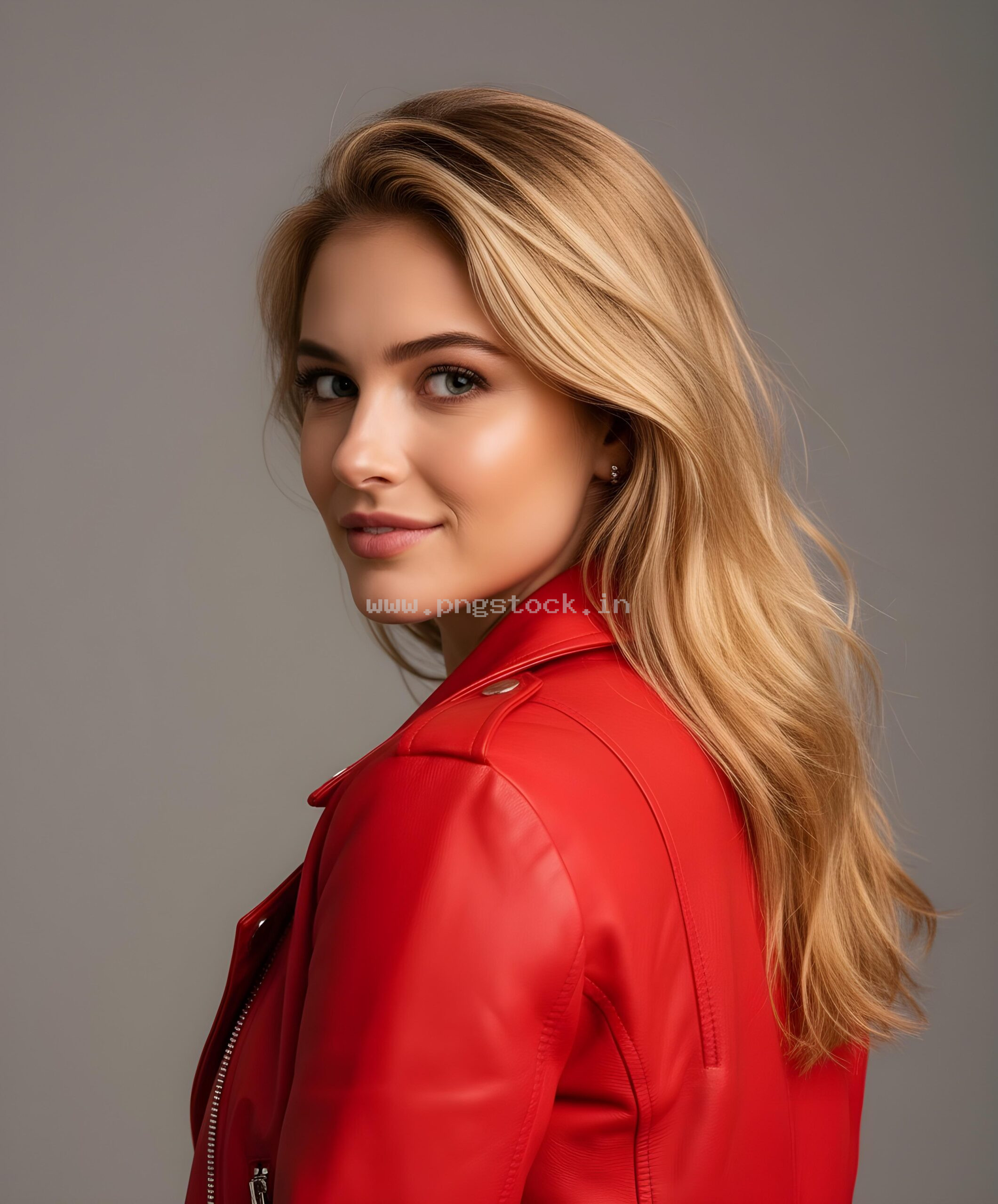 Beautiful Young Woman in Elegant Fancy Dress Showcasing Latest Fashion Style