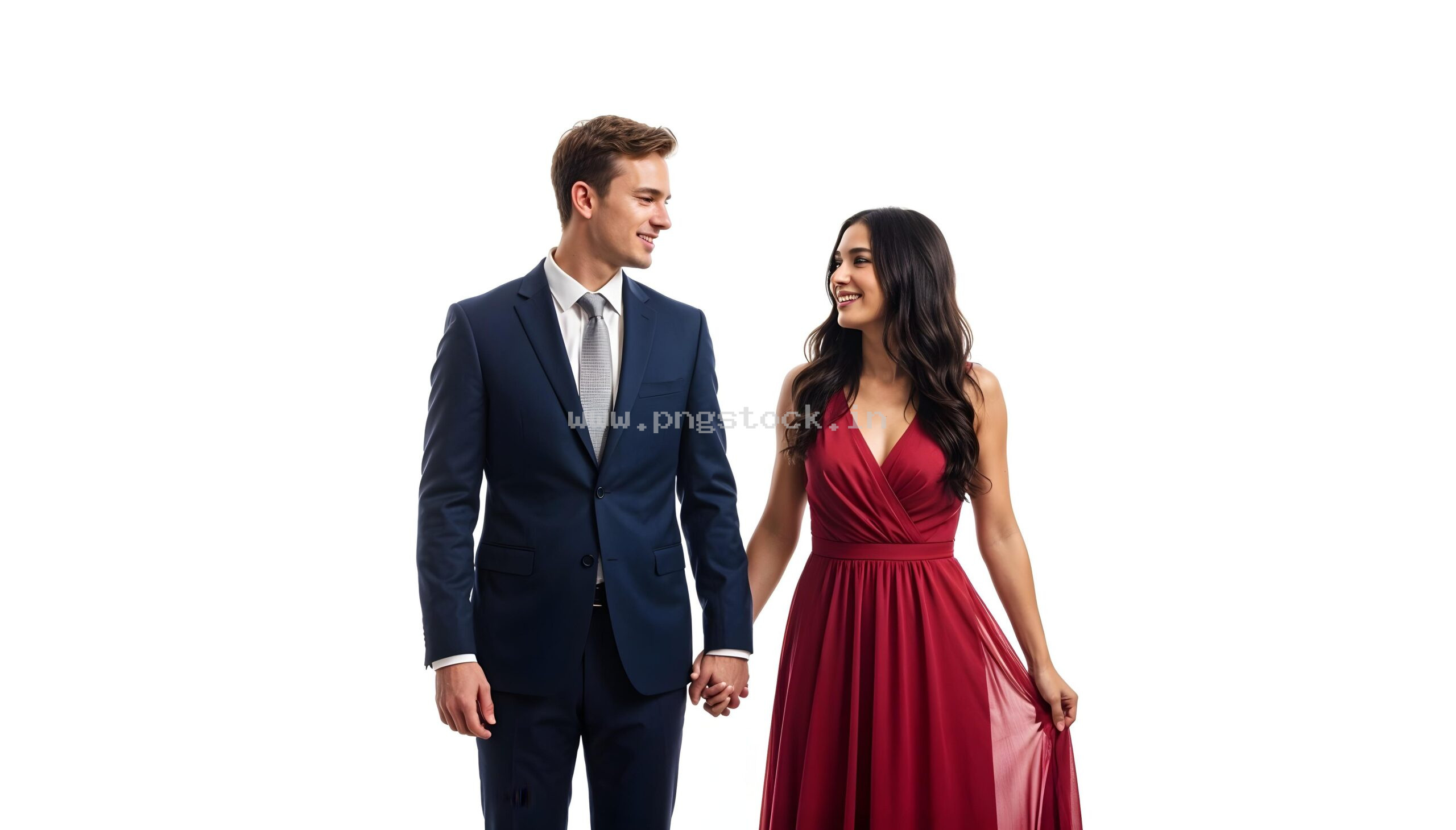 Beautiful Young Woman in Elegant Fancy Dress Showcasing Latest Fashion Style