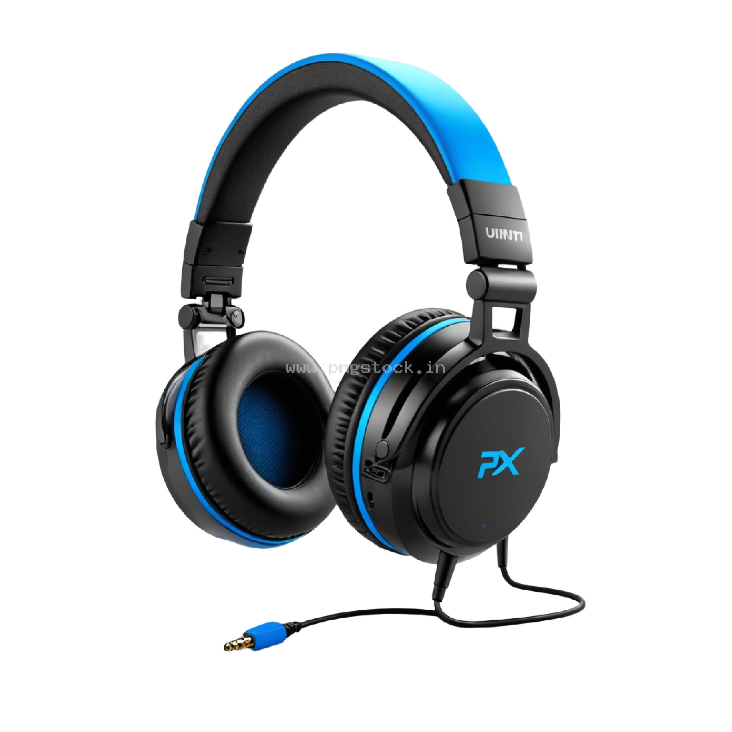 Modern Wireless Headphones Isolated on White Background for Ecommerce Product Display