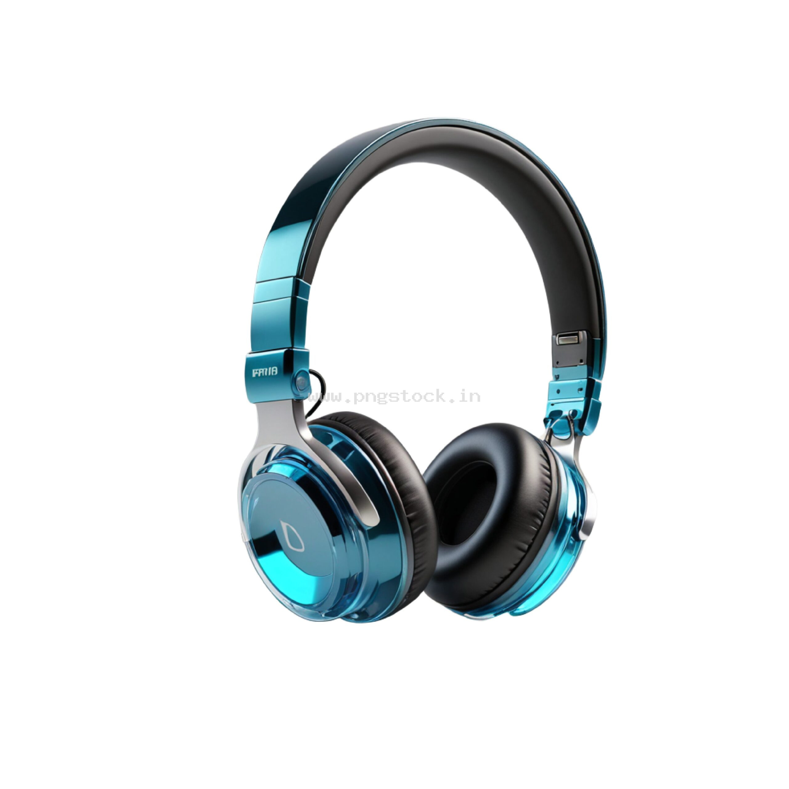 Modern Wireless Headphones Isolated on White Background for Ecommerce Product Display