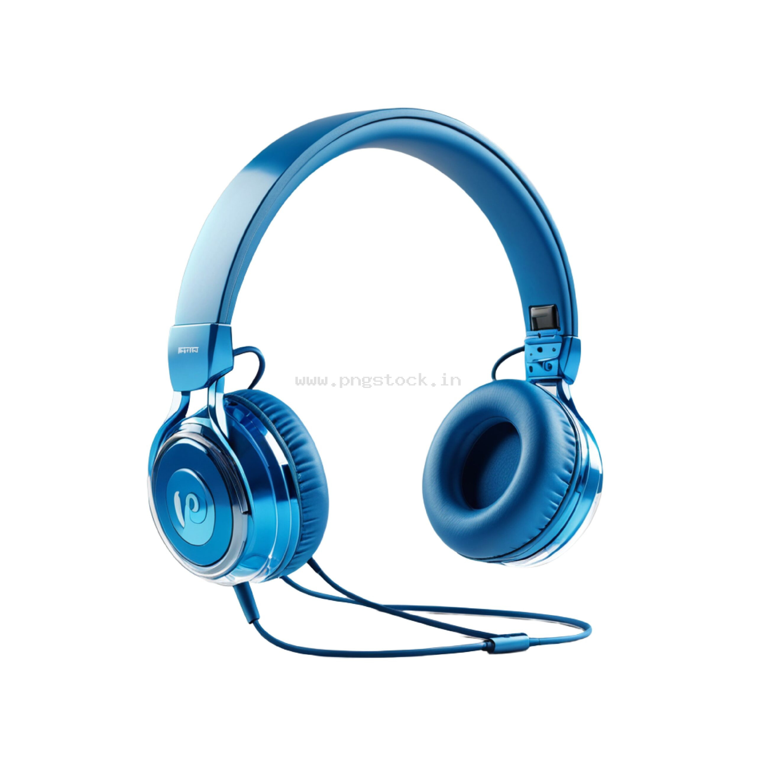 Modern Wireless Headphones Isolated on White Background for Ecommerce Product Display