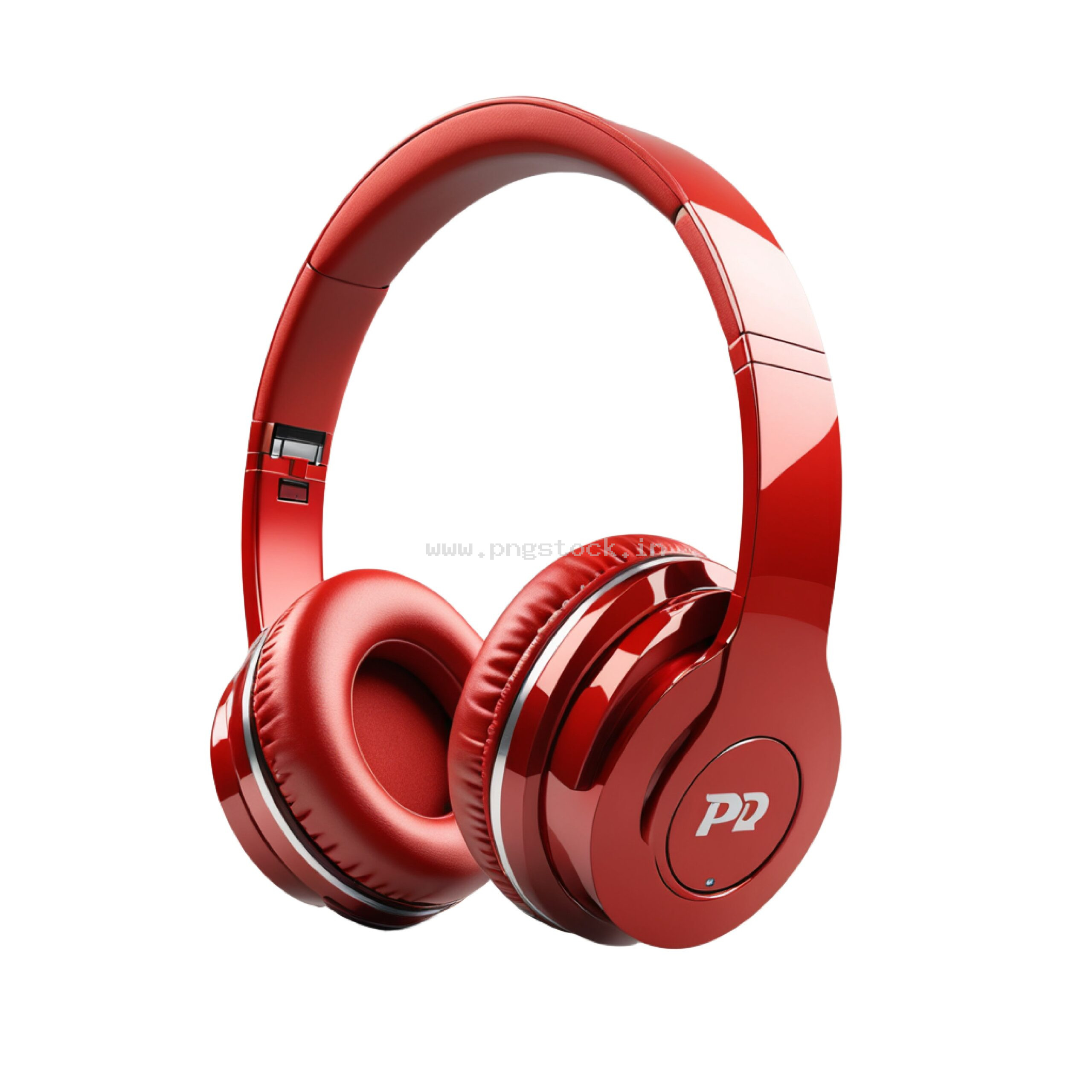 Modern Wireless Headphones Isolated on White Background for Ecommerce Product Display