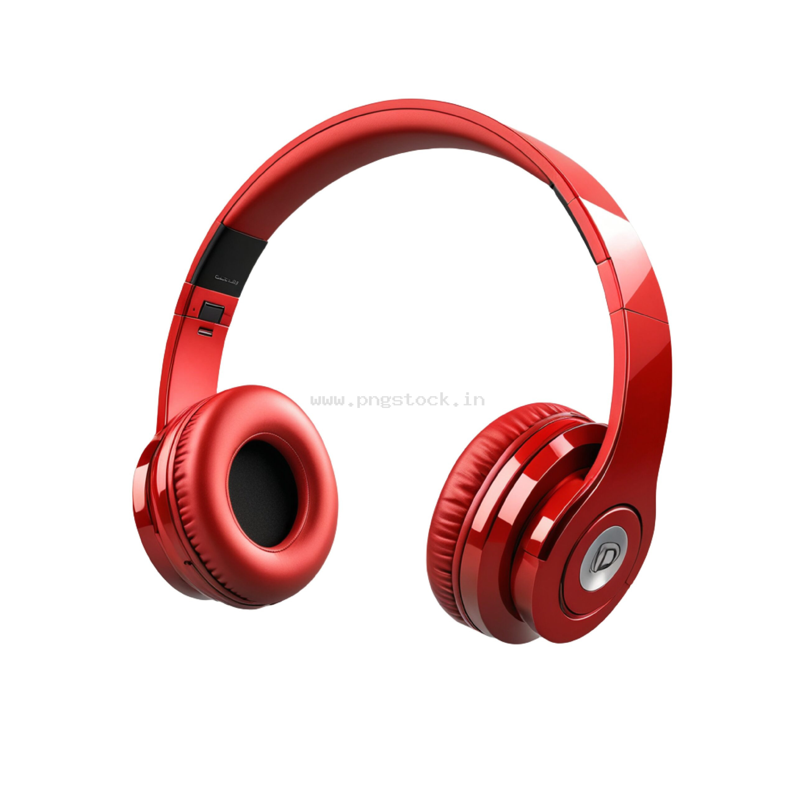 Modern Wireless Headphones Isolated on White Background for Ecommerce Product Display